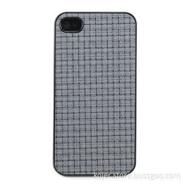 Crystal Case for Apple's iPhone 4, Made of PC and PU Materials, Available in Various Veins and Color